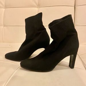 Barneys black sock booties